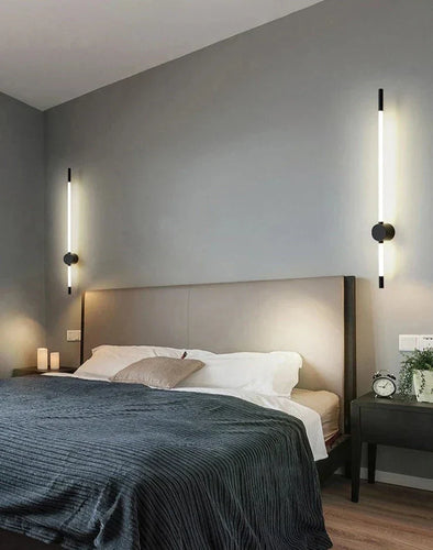 BowLift | AstraBeam – Vertical LED Wall Lamp for Modern Interiors