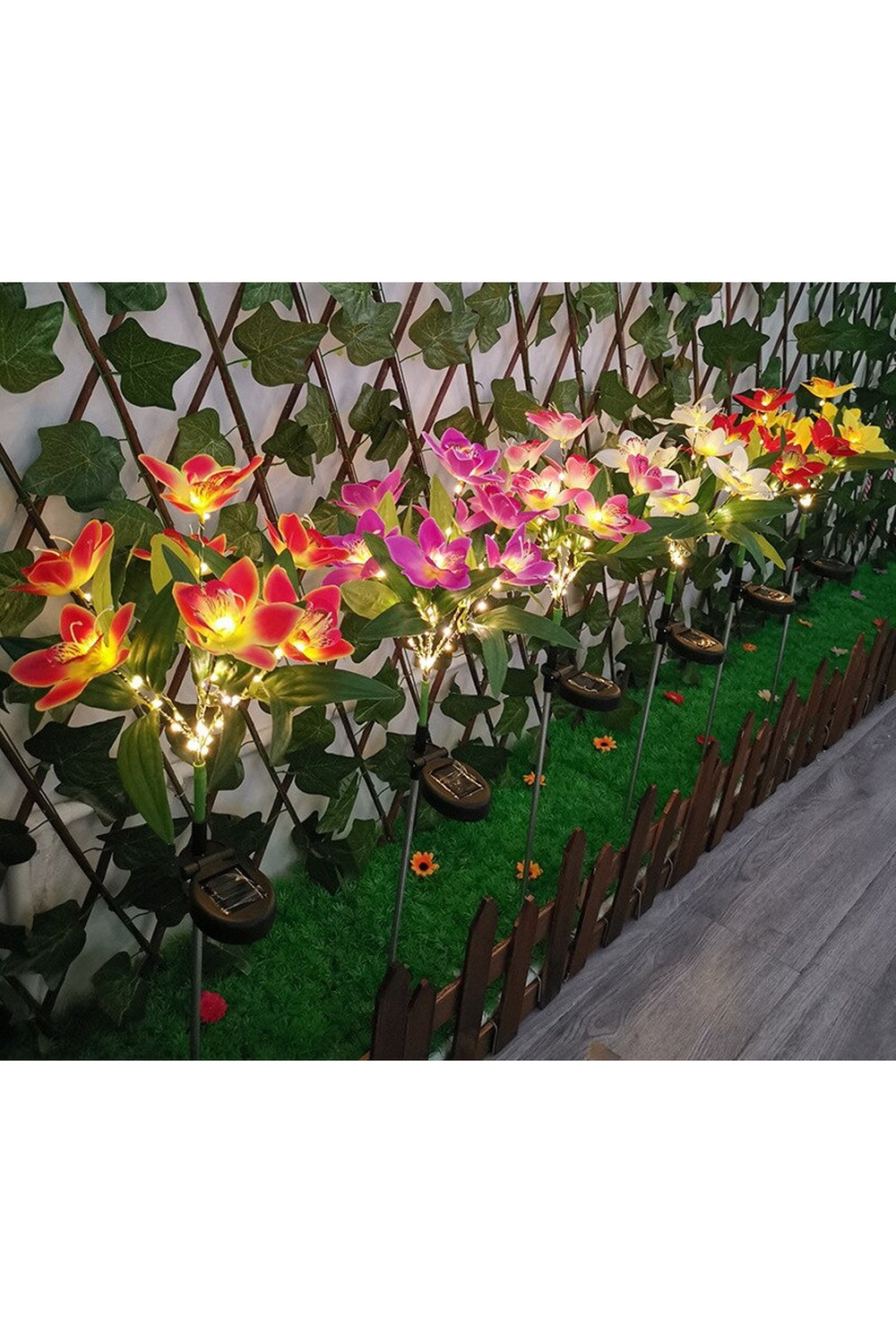 Solar LED Flower Lamp | Bowlift