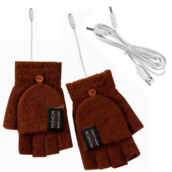 USB Rechargeable Warm Wave Heated Gloves | Bowlift