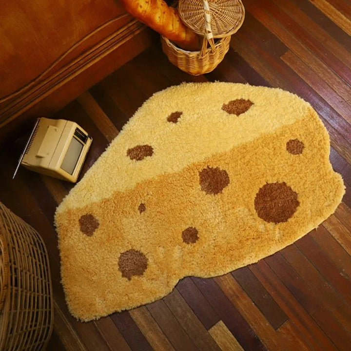 Cartoon Cheese Rug | Bowlift
