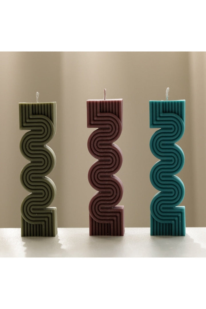 creative candle shape | Bowlift