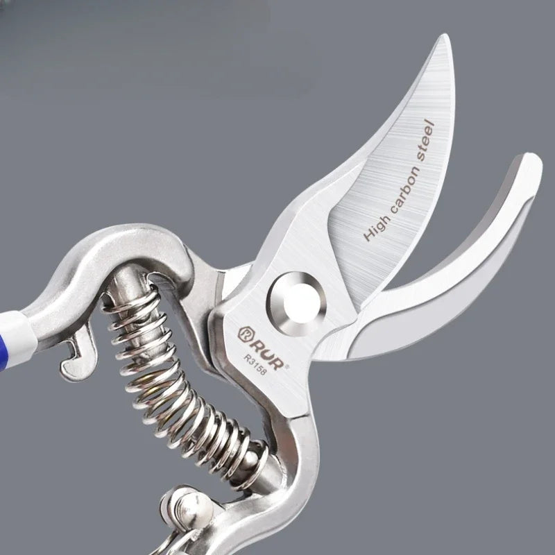 BowLift | TreeGrip 20 | Garden shears with wooden handle | 20 cm | Forged carbon steel | For branches & fruit trees