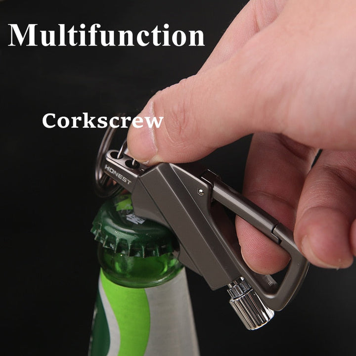 Outdoor Windproof Lighter Match Keychain | Bowlift