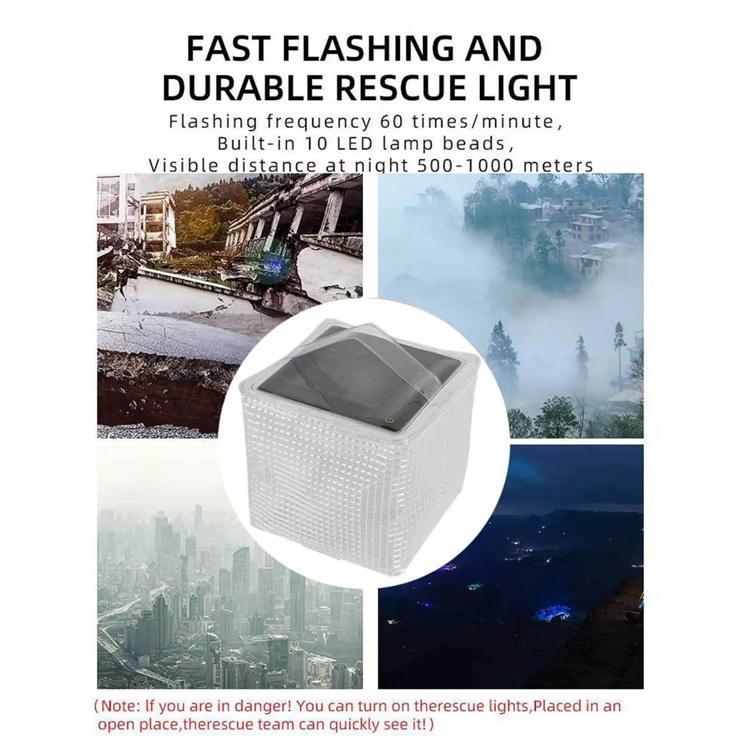 BowLift | Solar Camping Light LUMORA | Inflatable & Foldable | Solar Powered & Waterproof | Ultralight Outdoor Light