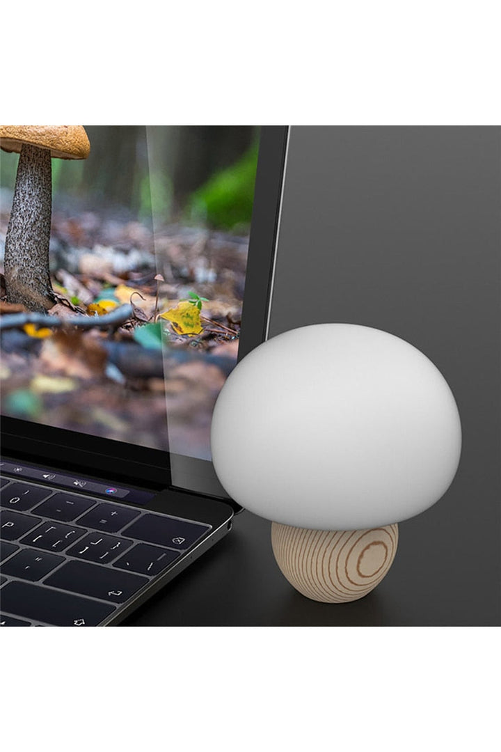 Soft LED Nightstand Lamp | Bowlift