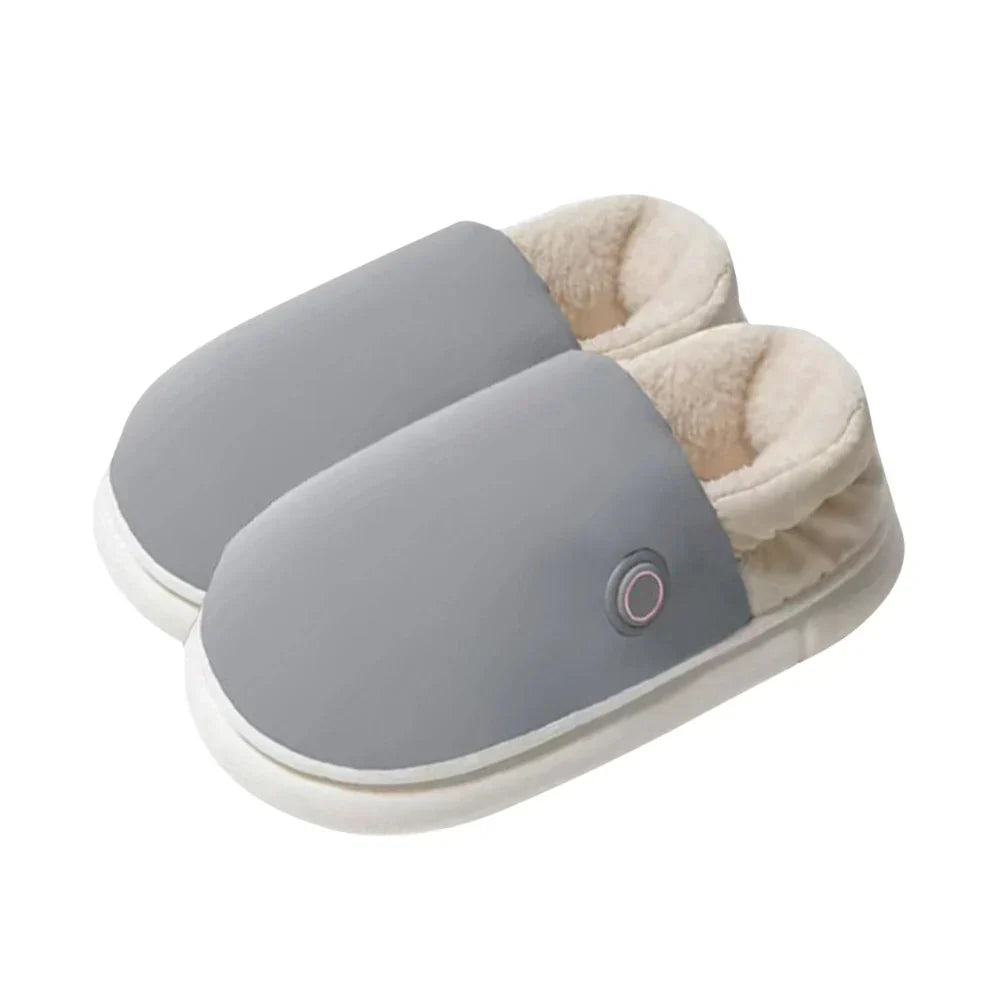 BowLift | WarmStride - Thick heated house shoes