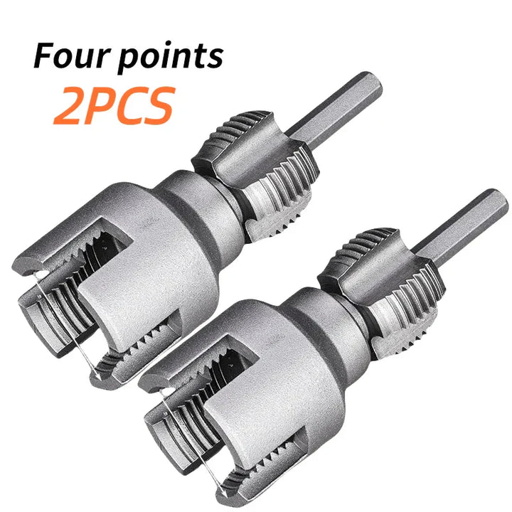 BowLift | Pipe Thread Reamer & Edge Cutter Drill Attachment Tool