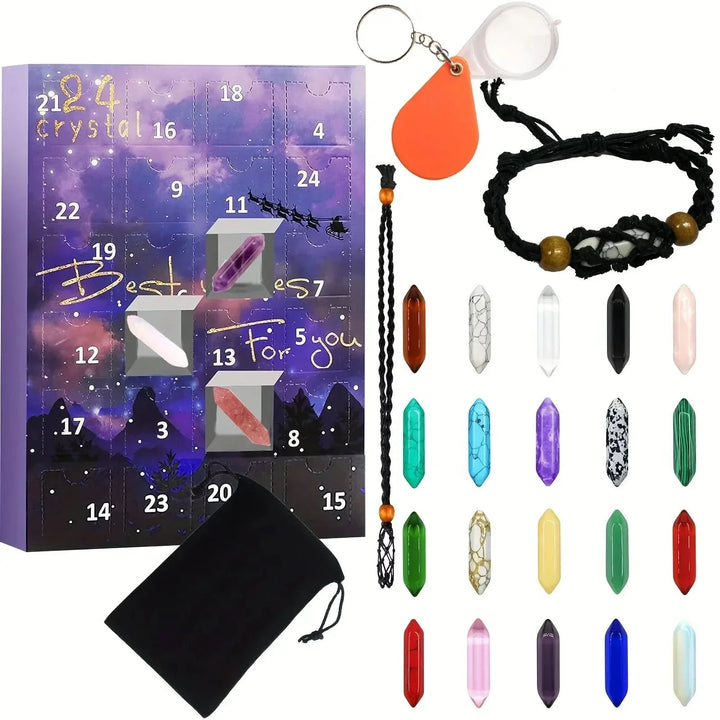 BowLift | Advent calendar with 24 real gemstones for young explorers