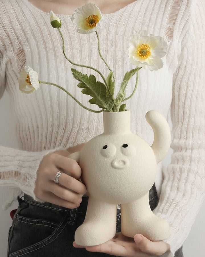 Character Ceramic Vase | Bowlift