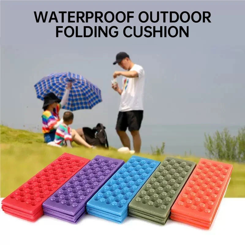 BowLift | Outdoor Seat Cushion Folding | Waterproof & Ultralight | TrekFold XPE Sleeping Mat for Hiking & Camping