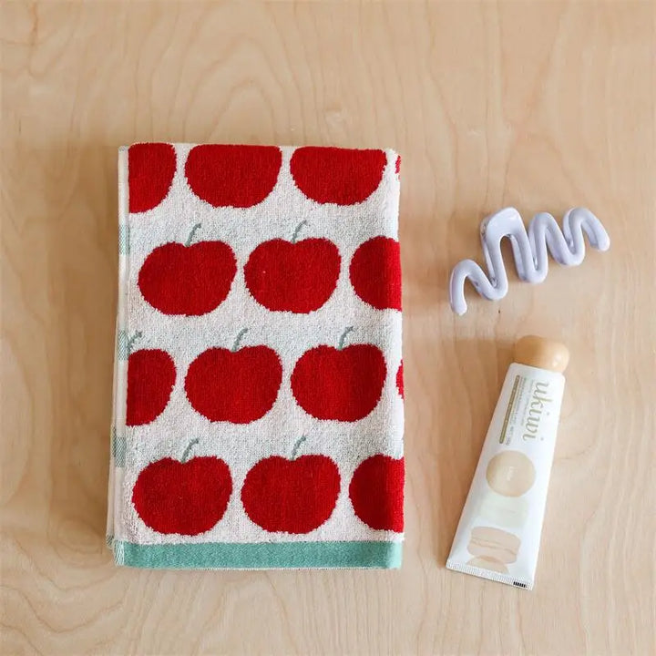 Apples Pattern Cotton Towel | Bowlift