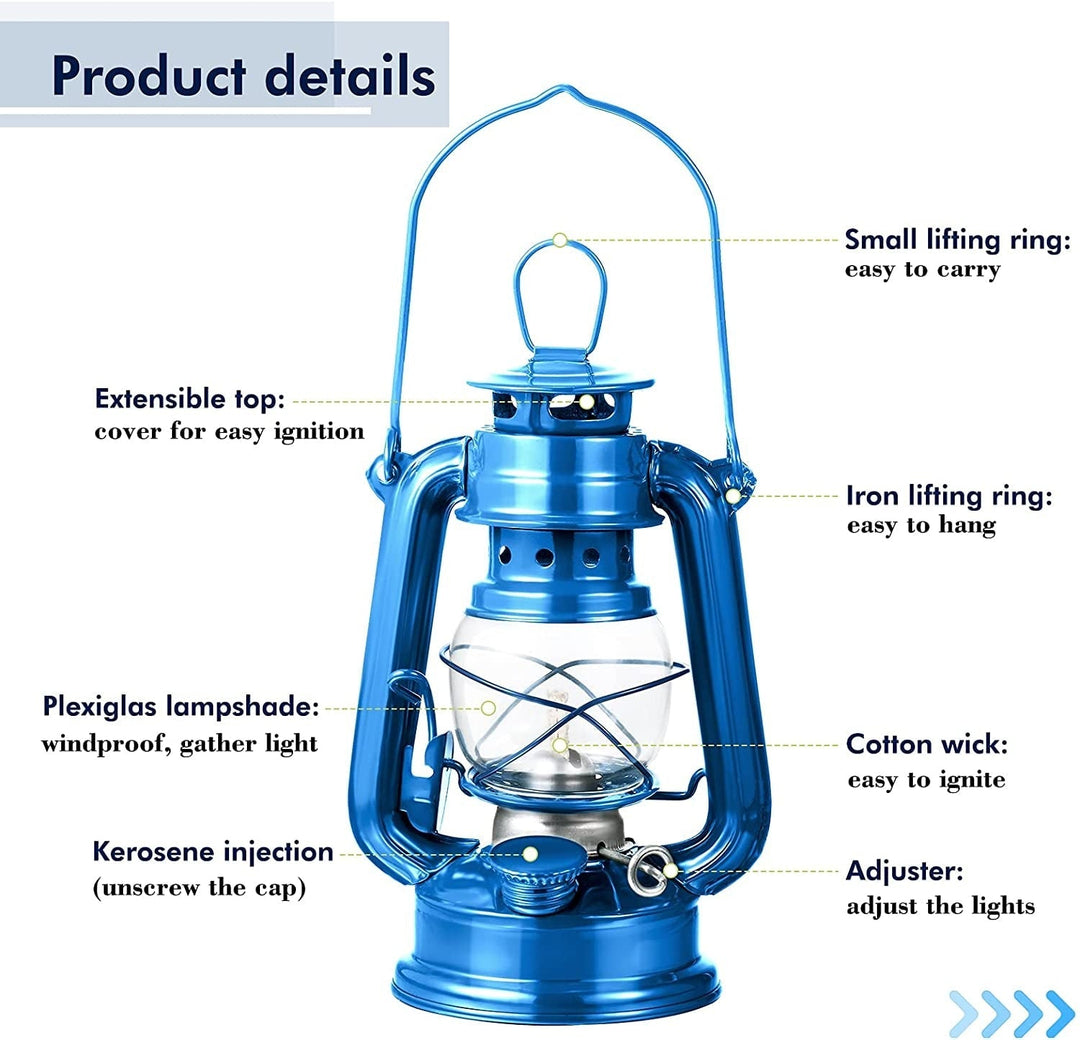 Nostalgic Camping Side Outdoor Kerosene Lantern Lamp | Bowlift