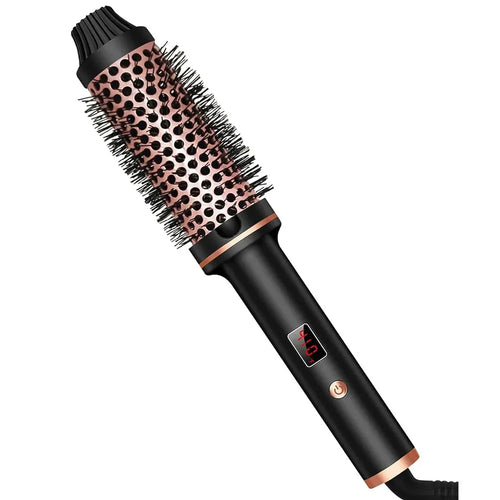 BowLift | Stylique 3-in-1 Ionic Hair Straightener & Curler | Straightening, Waves, Volume | Anti-Scald Brush