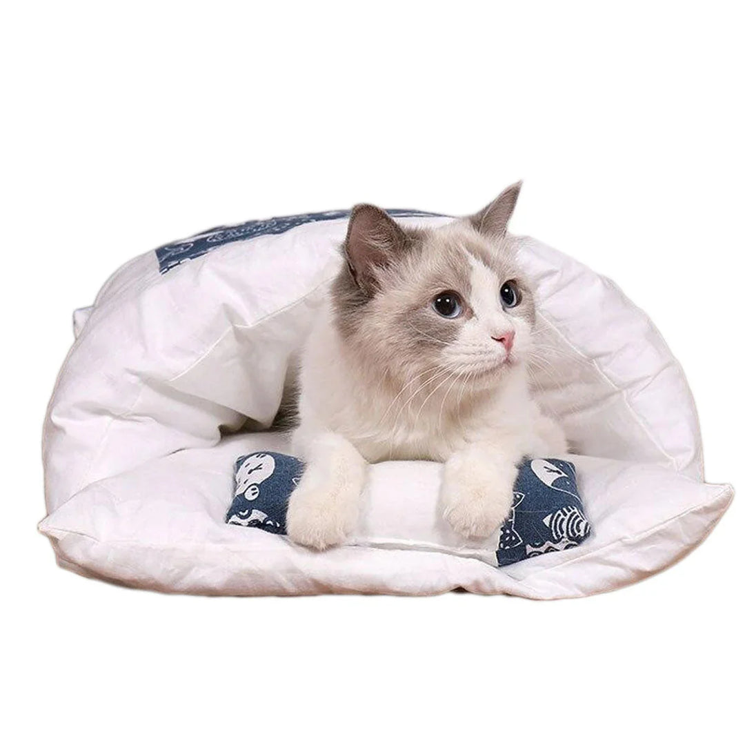 PurrfectNap Cat Sleeping Bag Bowlift
