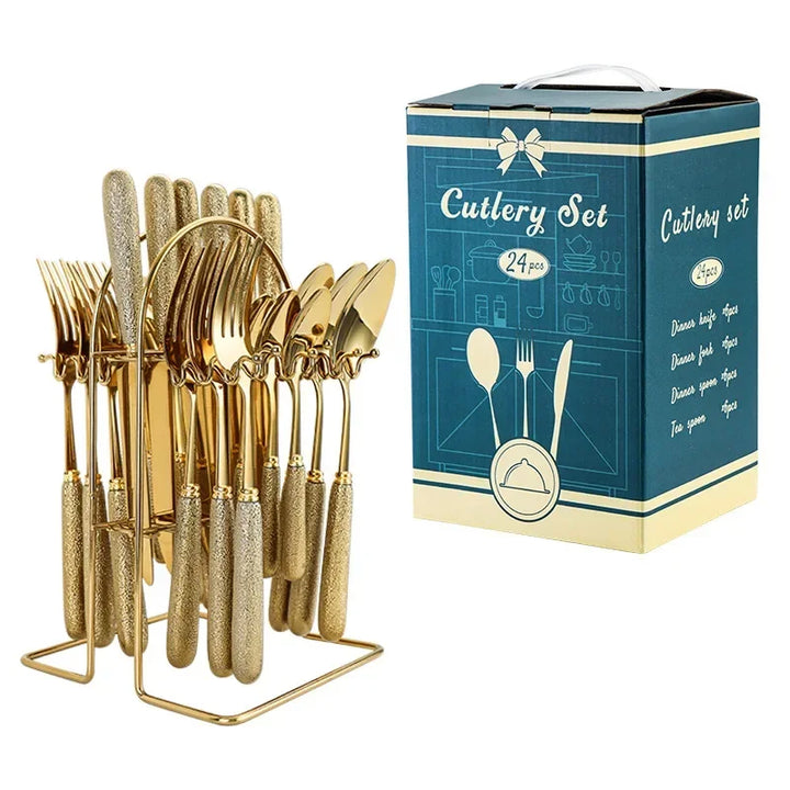 BowLift | Stylish Luxury Cutlery Set Made of Stainless Steel for Every Meal