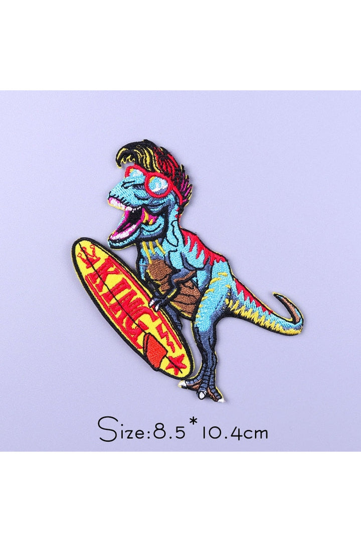 Punk Style Embroidered Patches | Bowlift