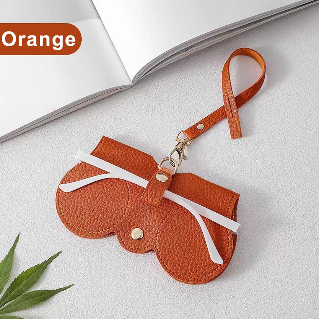BowLift | Hanging PU Leather Sunglasses Pouch