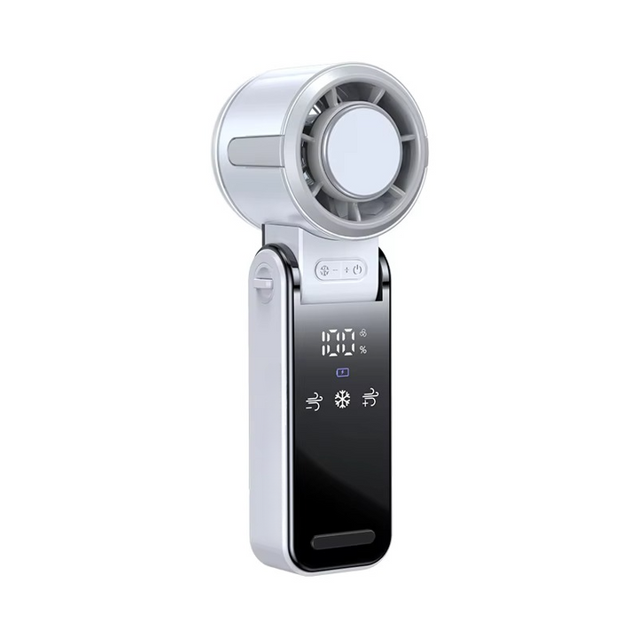 Foldable Turbine Handheld Fan with Integrated Ice Pack | Bowlift