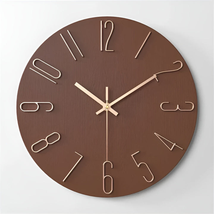 3D Wall Clock – Modern and Elegant | Decorative Wall Clock for Living Room and Office | Bowlift
