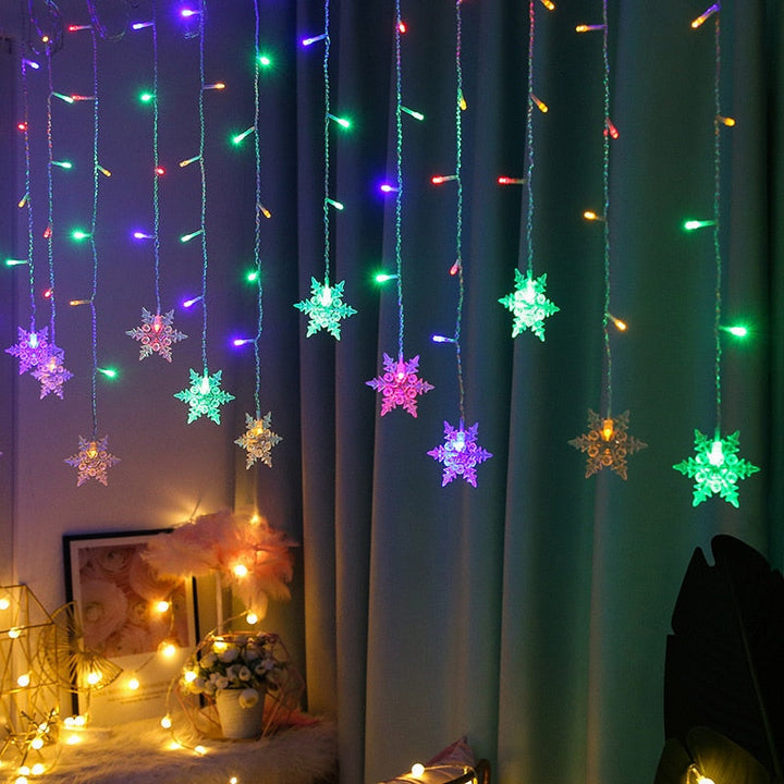 LED Fairy Snowflake Lights | Bowlift