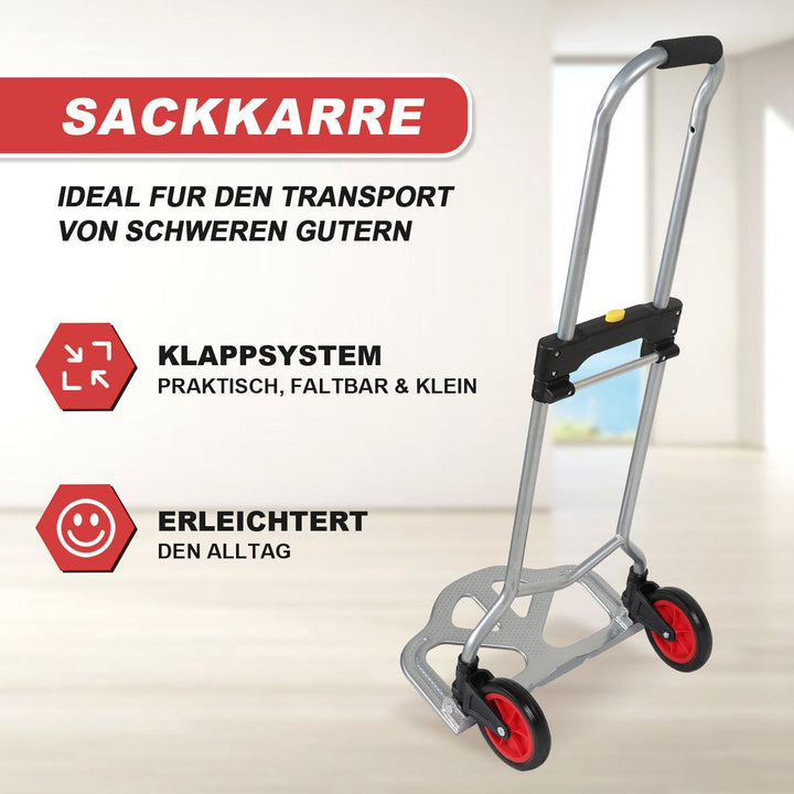 Sack cart Folding transport cart 60 kg Load capacity | Bowlift
