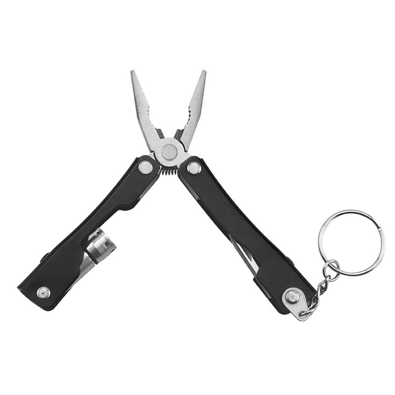 9in1 Explorers Aluminum Keychain Multitool | Bowlift