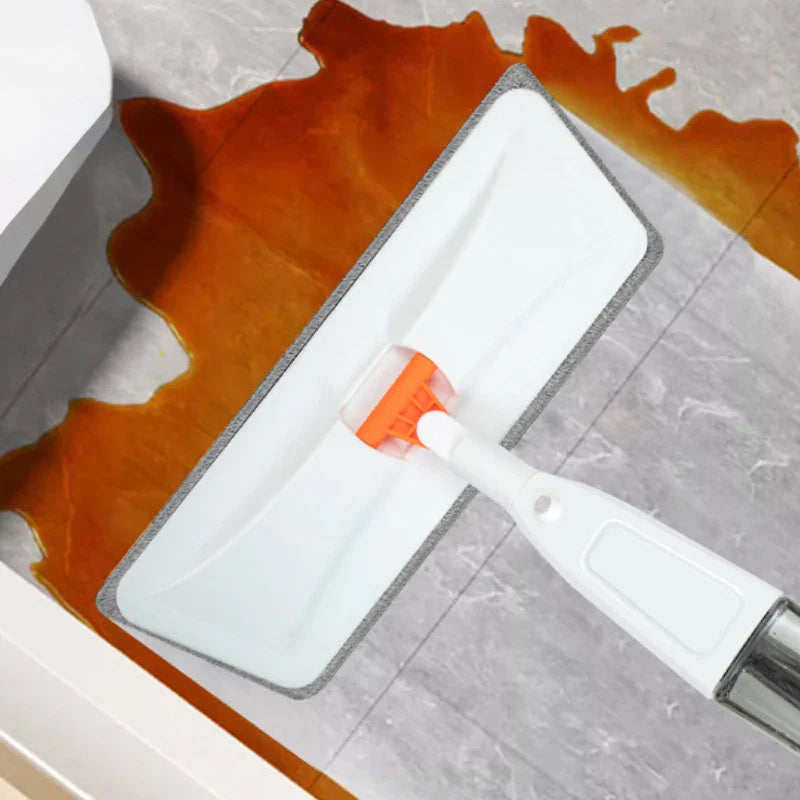 BowLift | Sprayvia Spray Mop with Microfiber Head | 360° Swivel Joint | Flat Mop System | Reusable & Eco-Friendly
