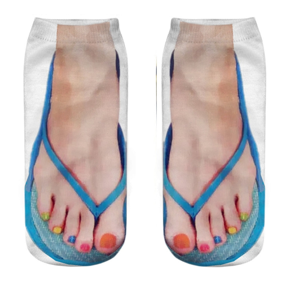 BowLift | 3D Printed Funny Creative Ankle Socks
