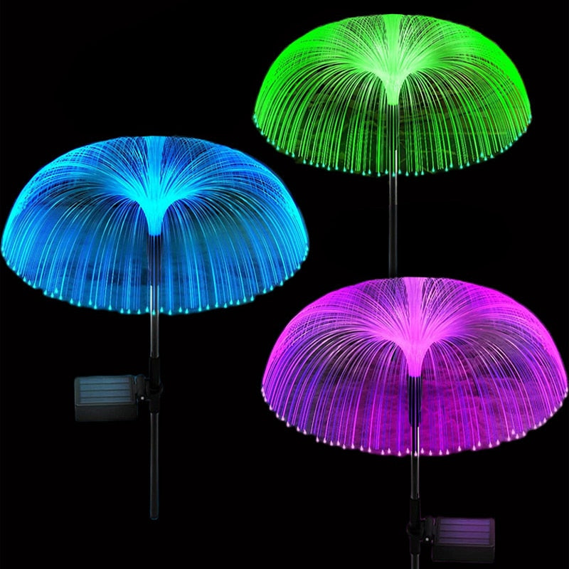 Solar-Powered Floating Jellyfish Garden Lights | Bowlift
