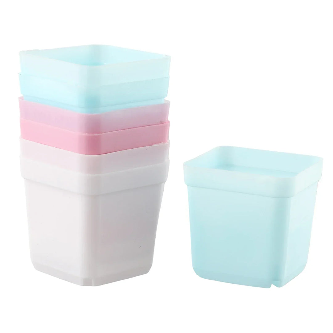 BowLift | Bloomigo Mini Flower Pot Set | Bright Colors | Weatherproof & Ventilated | For Balcony & Indoor
