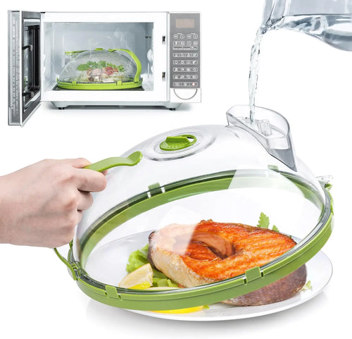 BowLift | Microwave Splatter Cover With Water Steamer