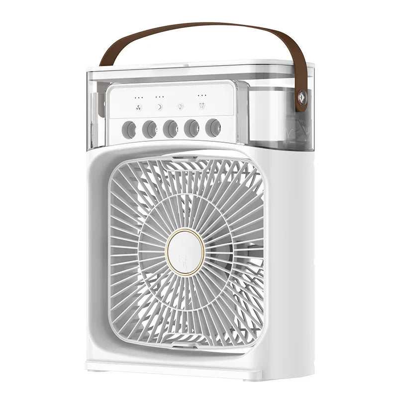 Portable Air Conditioner & Humidifier: Hydrocooling Small Air Cooler with 3-Speed Fan Adjustment - Ideal for Office and Household Use | Bowlift