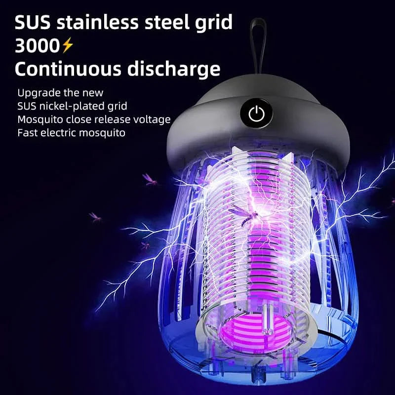 BowLift | LumaGuard Insect Killer – Quiet mosquito protection with UV light & power grid