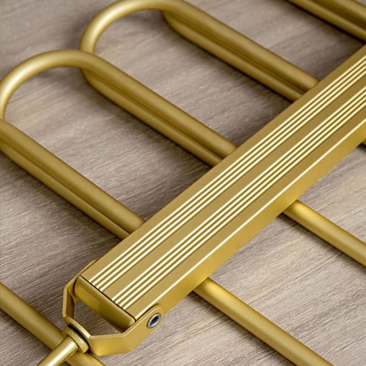 BowLift | SpaceLuxe Aluminum Pants Hanger – Multi-Layer, Space-Saving Closet Organizer