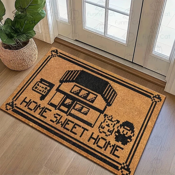 BowLift | Lightweight Washable Doormat Welcome Mat Carpet Bedroom Living Room