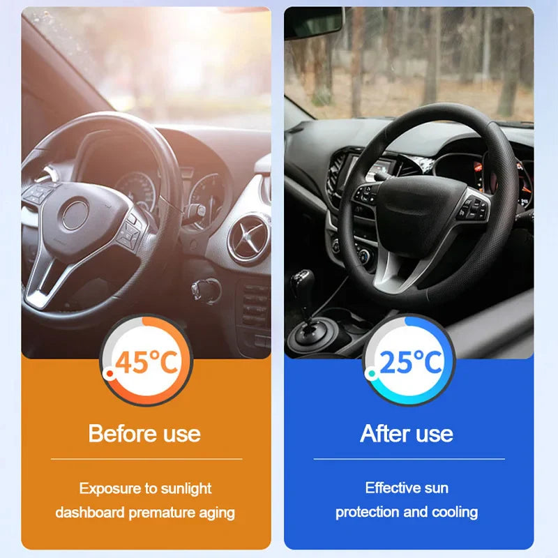 BowLift | Foldable Car UV Windshield Protector