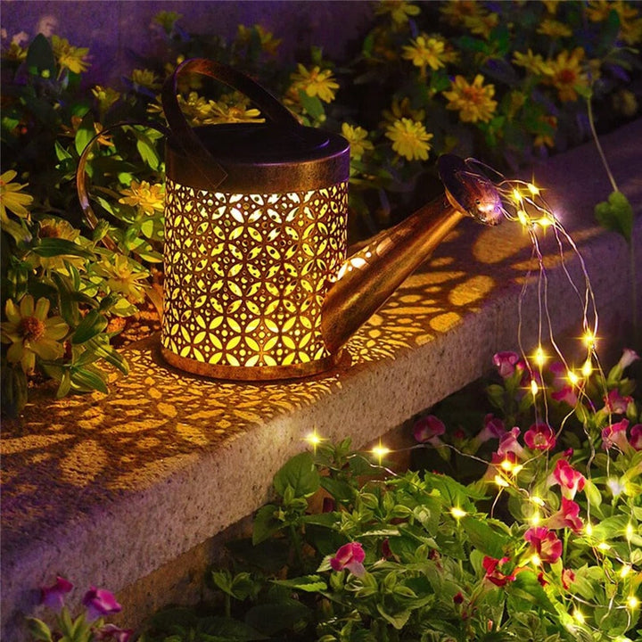 BowLift | Garden Watering Solar-Powered Can Patio Light