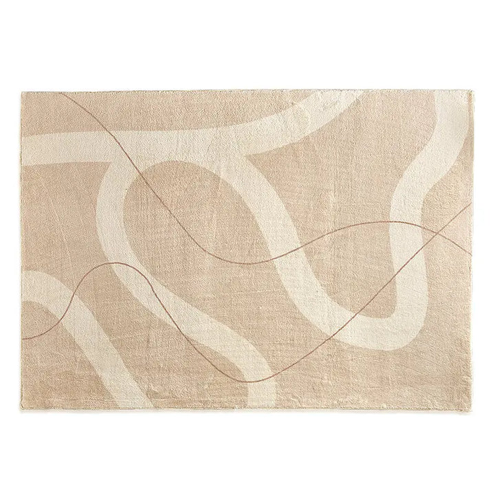 BowLift | Japanese Minimalist Large Area Rug Soft Fluffy Nonslip for Living Room and Bedroom