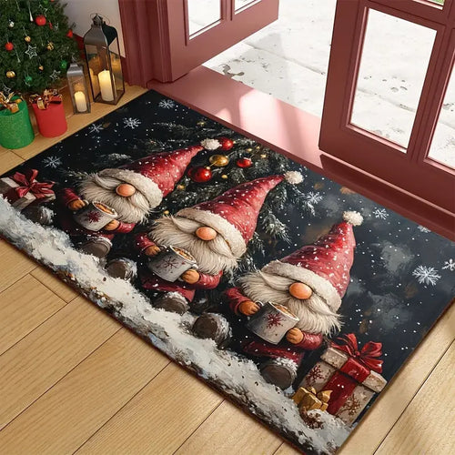 BowLift | Christmas Gnome Welcome Door Mat Bathroom Entrance Floor Mat