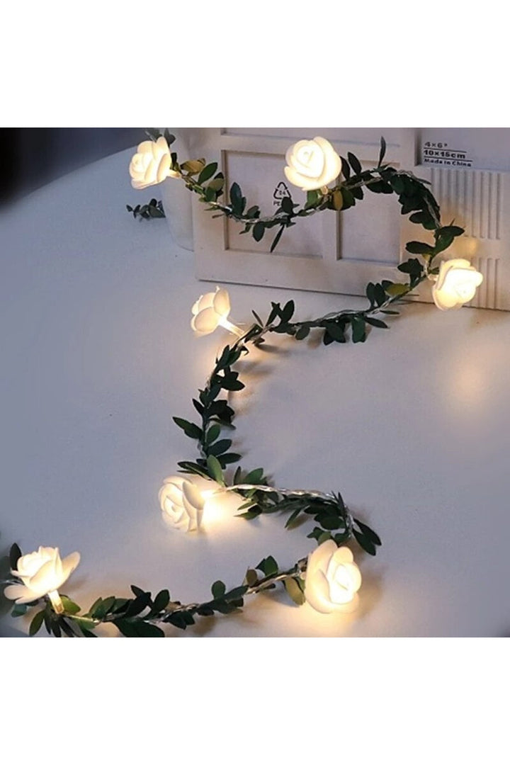 Rose Petal LED String Lights | Bowlift