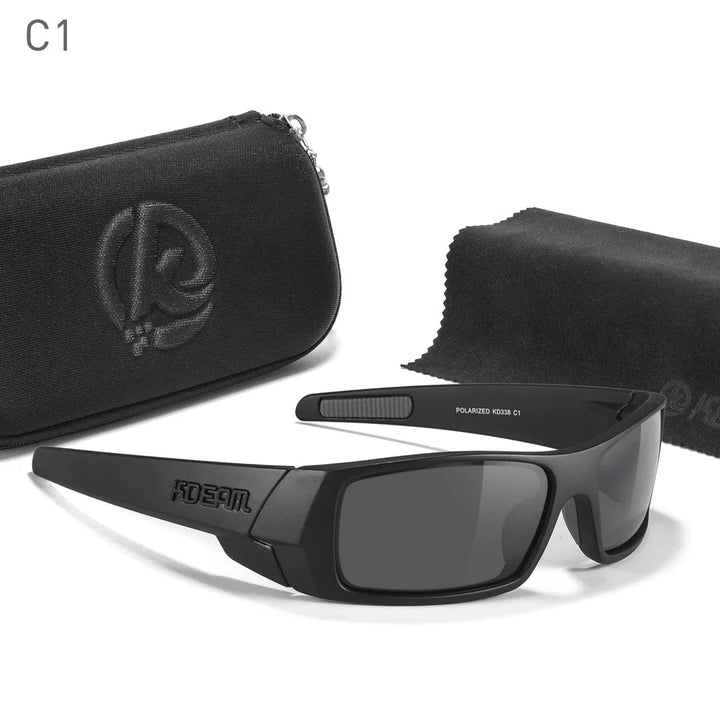 Photochrome Sunglasses Black Frame with Case | Bowlift
