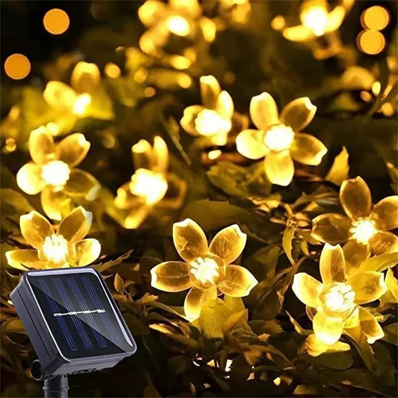 BowLift | Solar Flower String Lights