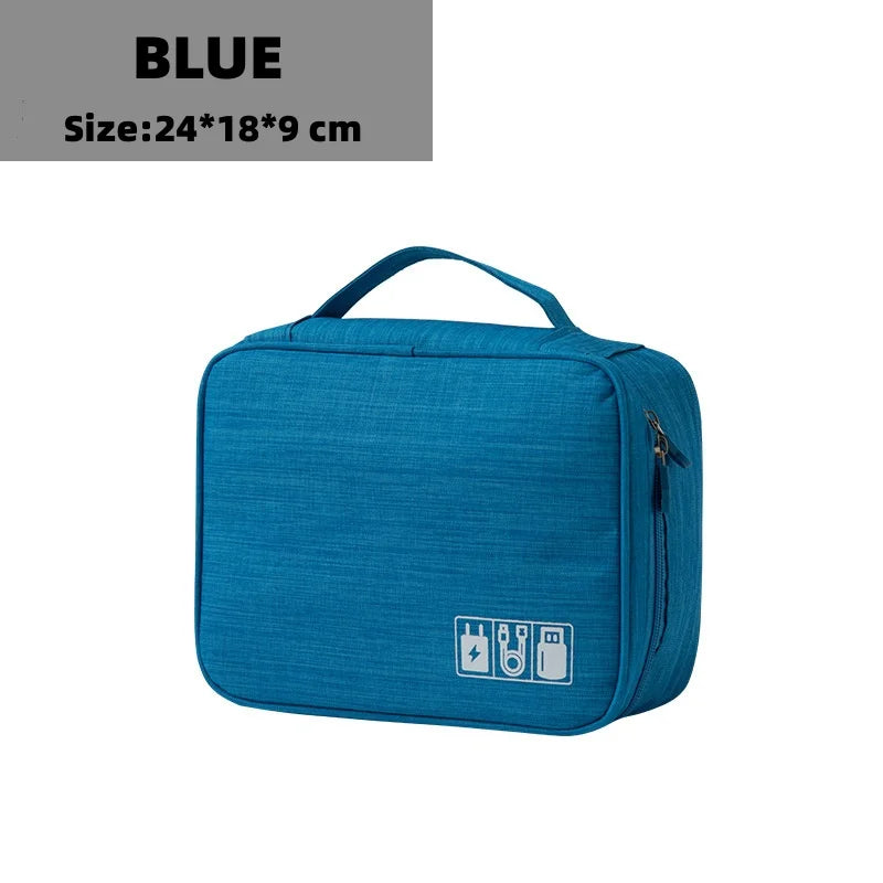 BowLift | Travio Toiletry Bag | Water Repellent & Compact | 6 Colors | 24×18×9 cm
