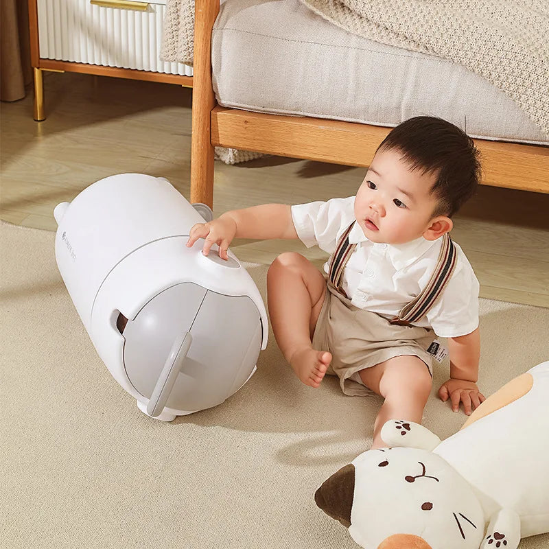 BowLift | Clean Air Large Odor Neutralizing Trash Can