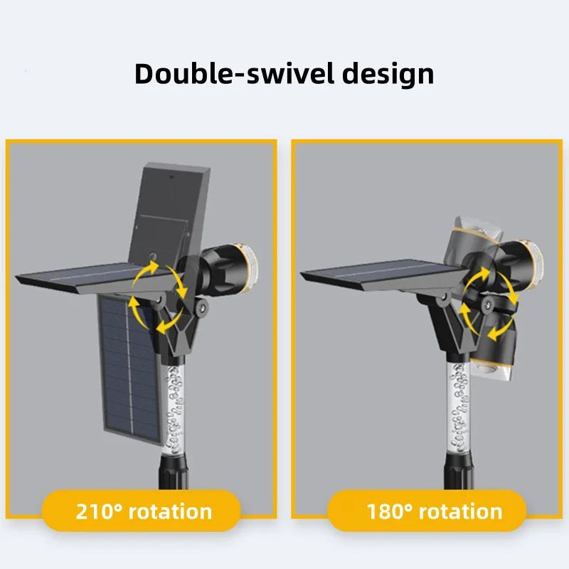 Solar LED Garden Home Outdoor Pathway Spotlights | Bowlift
