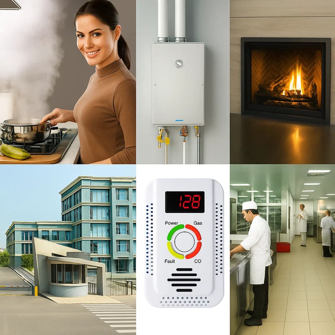 Digital Display – 85dB Loud Alarm – Home Safety Device – Early Warning Protection for Family Bowlift