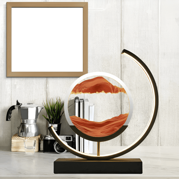 BowLift | Sand lamp with calming movement & light mood