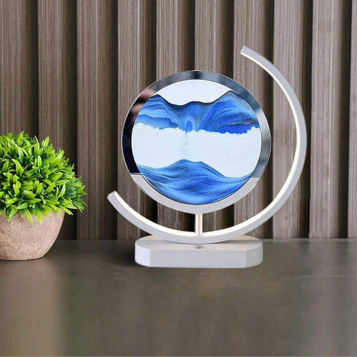 BowLift | Deep Sea Sandscapes: Illuminated Sand Art for Serene Home Decor