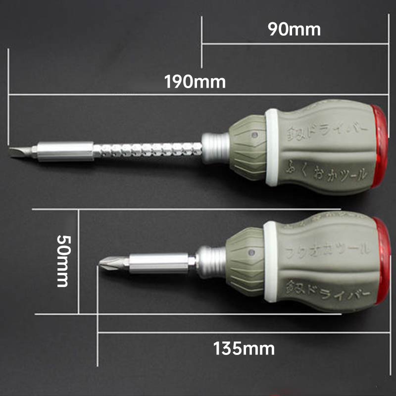 BowLift | Telescopic Portable Magnetic Fix Flex Screwdriver Set