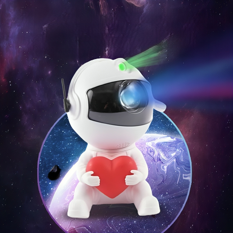 BowLift | Love Astronaut Galaxy Night Light Projector
